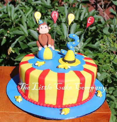 Curious George cake ! - Cake by The Little Cake Company