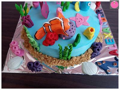 My absolute gorgeous Nemo and Dory Cake  - Cake by Rohini Punjabi