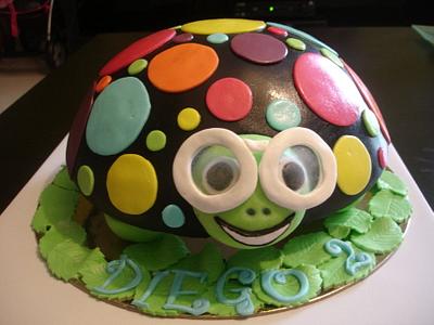 Strange Turtle - Cake by Vera Santos