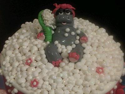 hippo bath - Cake by ursula