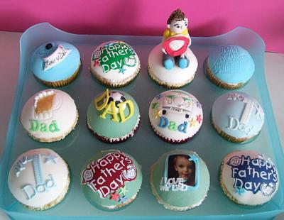 Father's day cupcakes - Cake by Amanda Watson