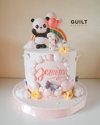 Panda - Cake by Guilt Desserts
