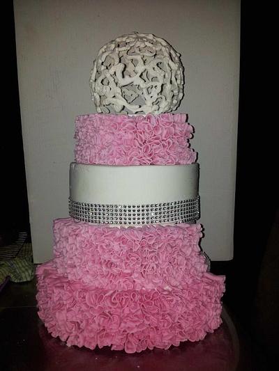 wedding cake - Cake by Helen's cakes 