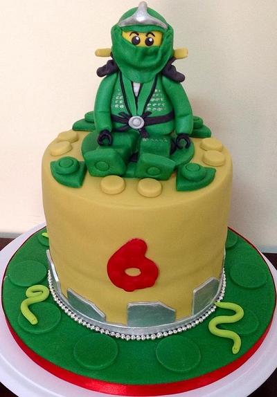 6th Birthday Lego Ninjago Cake - Cake by MariaStubbs