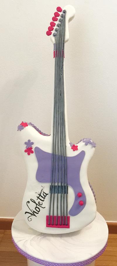 Violetta guitar - Cake by Dolce Follia-cake design (Suzy)
