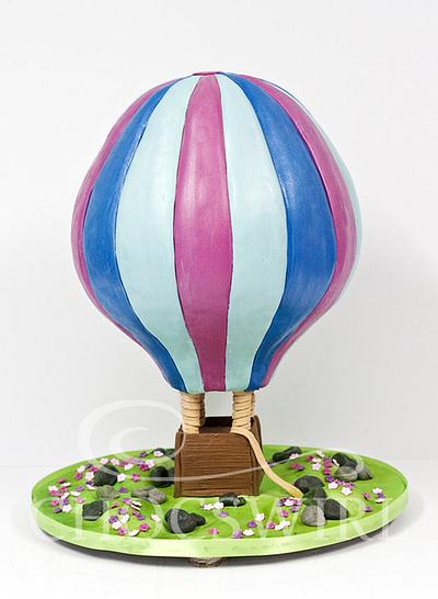Hot Air Balloon Cake - Cake by Robyn