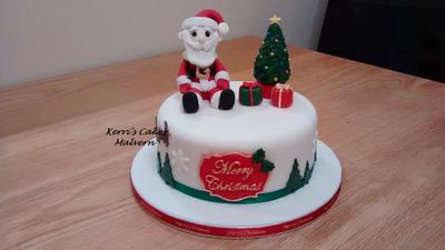 Santa - Cake by Kerri's Cakes