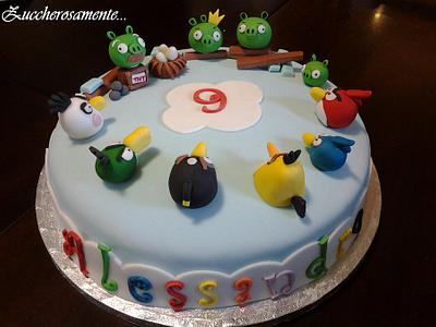 Angry Birds cake - Cake by Silvia Tartari