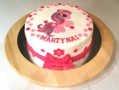 Birthday "Pony" cake - Cake by Jurgyte