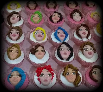 Cupcake toppers - Cake by aslibult