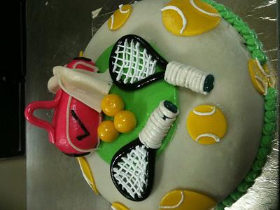 Tennis  - Cake by Orangeoven by Infinitea 