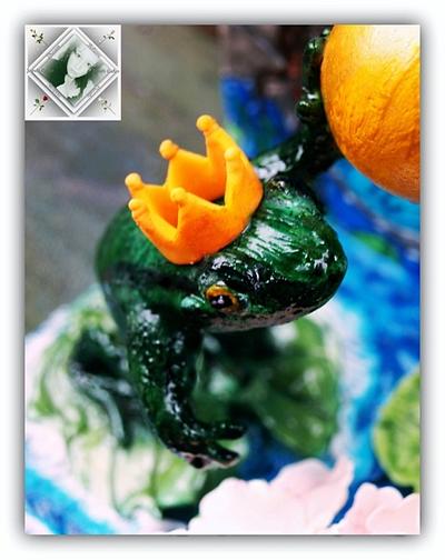 The Frog King for the Grimm's Fairy Tale Collaboration. - Cake by Jewels Cakes