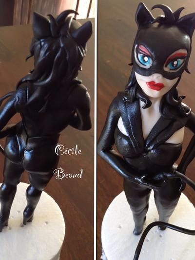 Catwoman by me  - Cake by Cécile Beaud