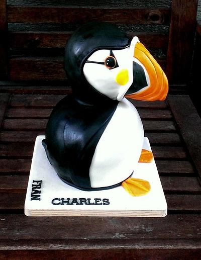 puffin cake - Cake by cheeky monkey cakes