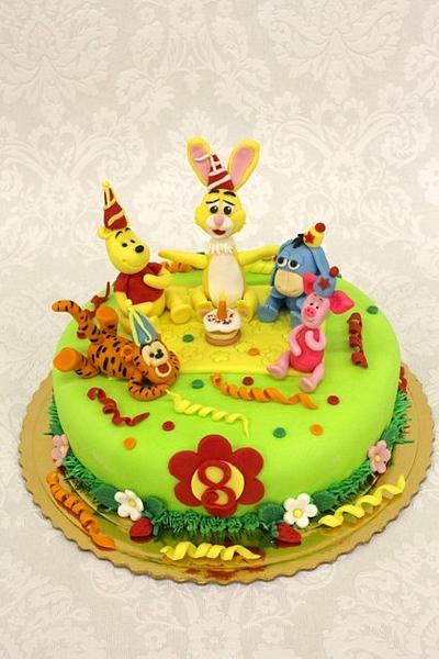 Winnie the pooh and friends - Cake by Lina
