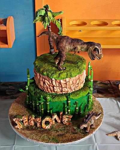 Cake dinosaur - Cake by Alessia Vincenti (Dolci di Stelle)