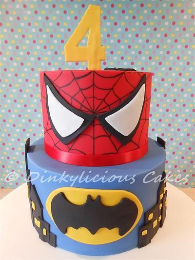 Superhero - Cake by Dinkylicious Cakes