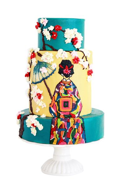 Geisha - Cake by Queen of Hearts Couture Cakes