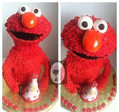 3D Elmo! - Cake by TheCakeBar