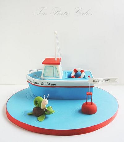 Captain Ron's Sea Wagon - Cake by Tea Party Cakes