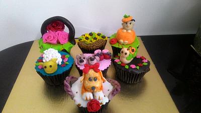 Modelling chocolate cupcakes - Cake by Creative Confectionery(Trupti P)