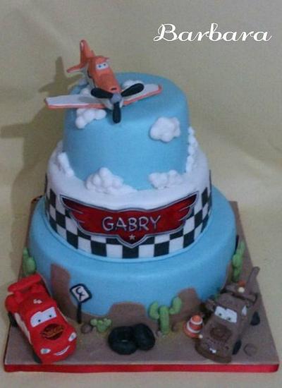 Planes and Cars form my little Prince! - Cake by Barbara Casula
