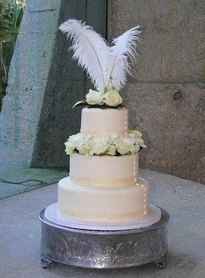 Museum Wedding - Cake by Elisa Colon