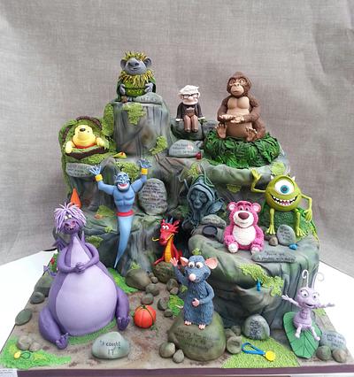 Disney Pixar cake fest, Cake International entry - Cake by Sugarwhizz