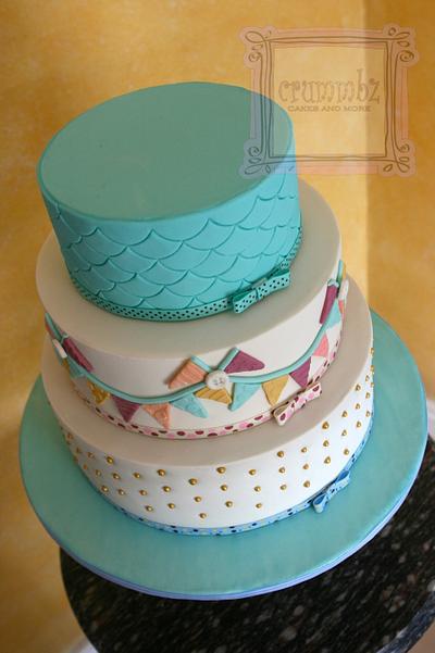 wedding cake - Cake by crummbz