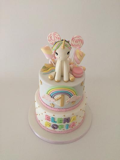 Unicorn  - Cake by Monica Liguori