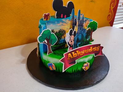 Mickey mouse cake - Cake by Nadia