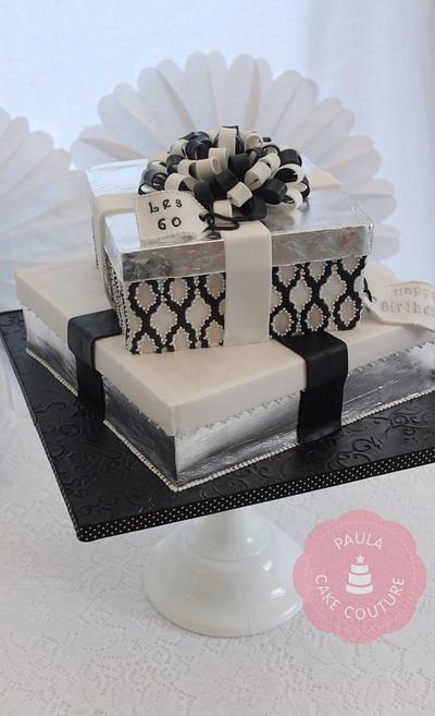 Stacked Gifts - Cake by Paulacakecouture