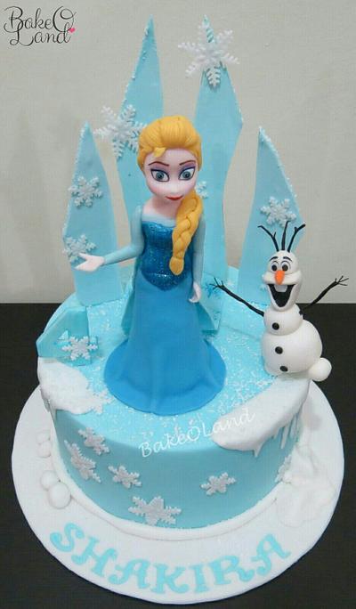 Frozen Cake - Cake by Faseela Shameer