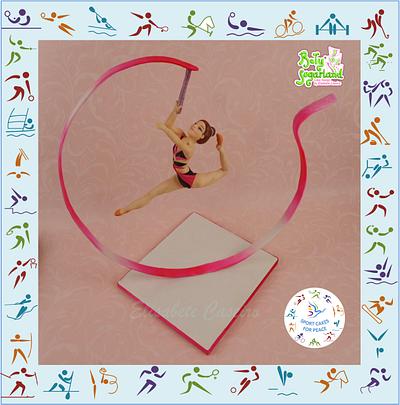 Rhythmic Gymnastics - Sport Cakes for Peace  - Cake by Bety'Sugarland by Elisabete Caseiro 