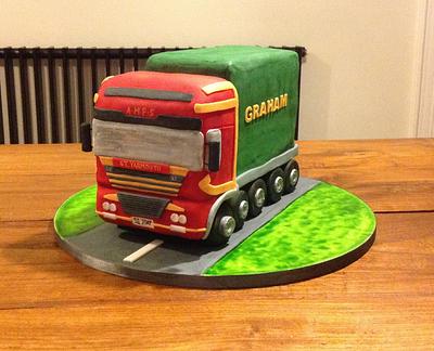 Lorry cake - Cake by Cakes Honor Plate