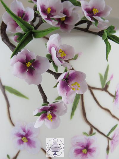 Almond Blossom - Cake by Butterfly Cakes and Bakes
