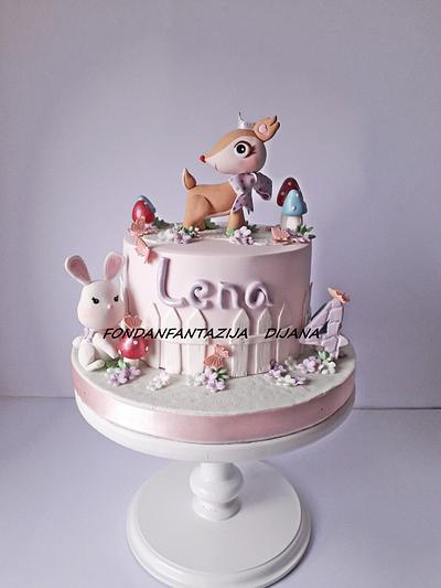 Bambi cake - Cake by Fondantfantasy