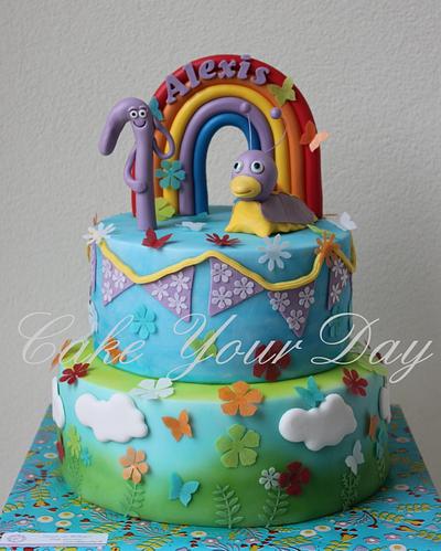 Baby tv Cake Tulli - Cake by Cake Your Day (Susana van Welbergen)