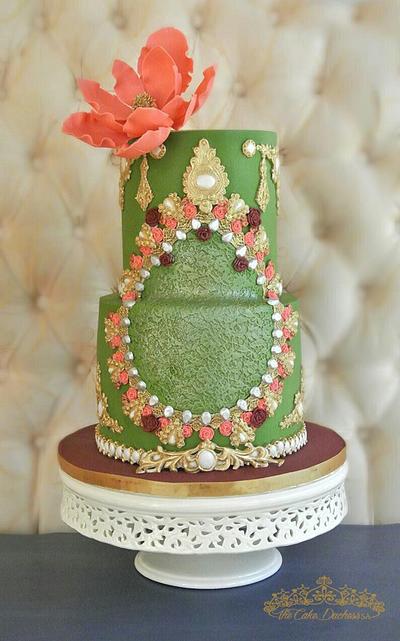 Oriental Glamour  - Cake by Sumaiya Omar - The Cake Duchess 