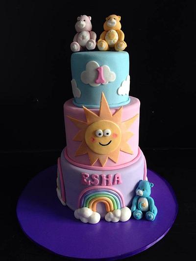 Care Bears  - Cake by Mmmm cakes and cupcakes
