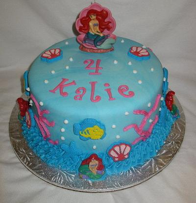 Little Mermaid - Cake by DoobieAlexander