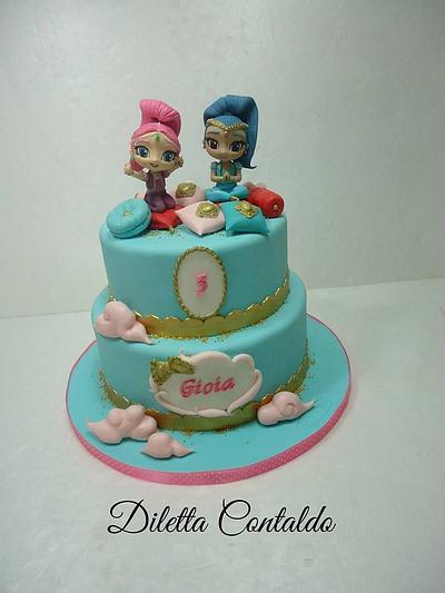 Shimmer and Shine - Cake by Diletta Contaldo