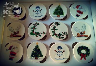 Christmas Cupcakes  - Cake by Alina 