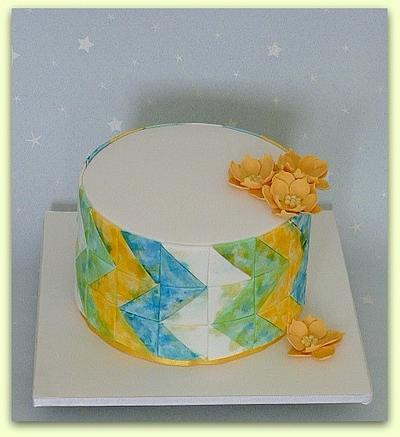 Tiled cake - Cake by Silvia Caeiro Cakes