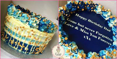 Lemon Drip Cake 🍋 - Cake by Cutsie Cupcakes