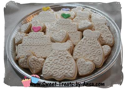 Bridal Shower Cookies - Cake by Ansa