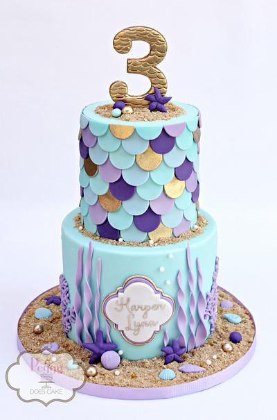 Mermaid Birthday - Cake by Peggy Does Cake