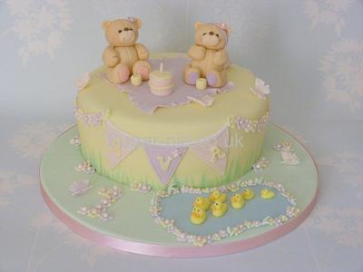 Teddy Bears picnic cake - Cake by Sugar-pie