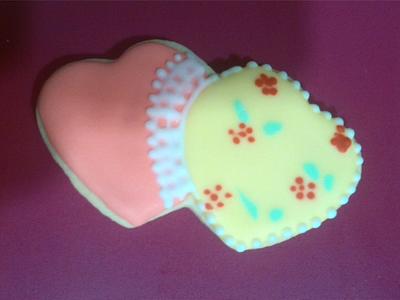 valentine cookie - Cake by Catalina Anghel azúcar'arte