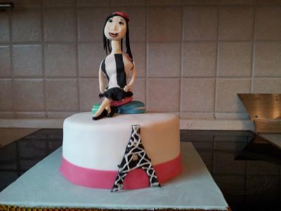 French Girl - Cake by Alpa Jamadar